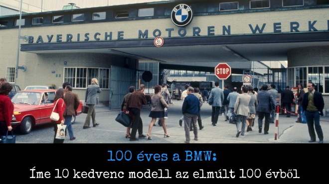 100 éves a BMW